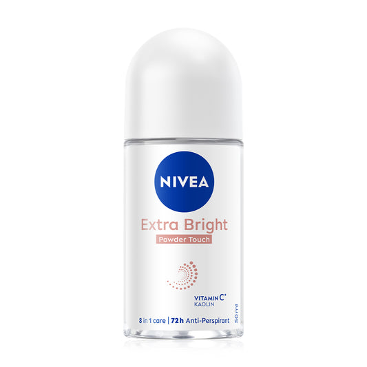 NIVEA Deodorant Roll-On - Brightening Powder Formula 50ml - Beauty Buddy