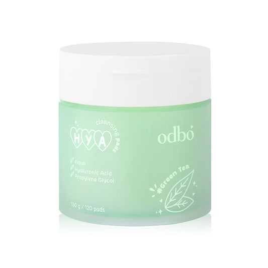 ODBO Cleansing Pads - Green Tea Formula, 130g (120 Pads) - Beauty Buddy