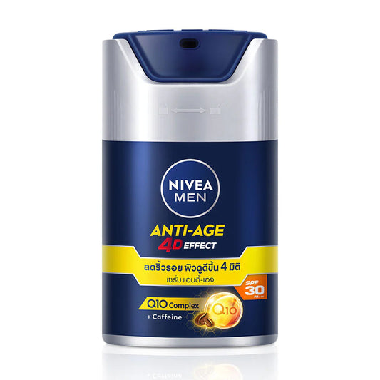 NIVEA Men Super Serum - Anti-Aging 4D Effect with SPF30 - Beauty Buddy