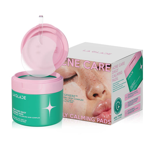 LA GLACE Acne Care Daily Calming Pads 160ml [80 Pads]