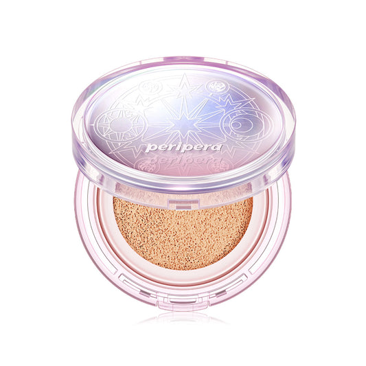 Peripera Cushion Foundation - Mood Fit Cover with SPF50+ PA+ - Beauty Buddy