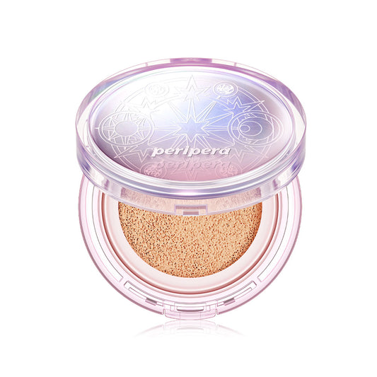 Peripera Cushion Foundation - Mood Fit Cover Cherry SPF50+ PA+ - Beauty Buddy