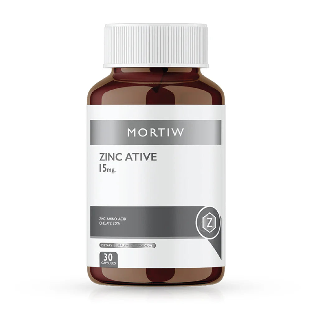 Dr. Tiw MORTIW Zinc Ative 15mg 30 Capsules
