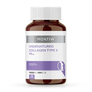 MORTIW Undenatured Collagen Type II 40mg 30 Capsules Dietary Supplement