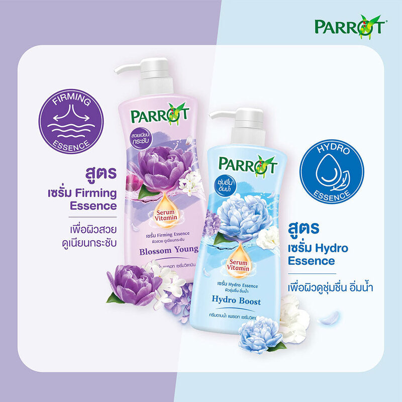 Parrot Serum Vitamin Shower Cream Hydro Boost 450ml