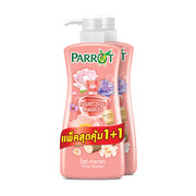 Parrot Botanical Shower Cream White Thanaka 450ml x 2pcs