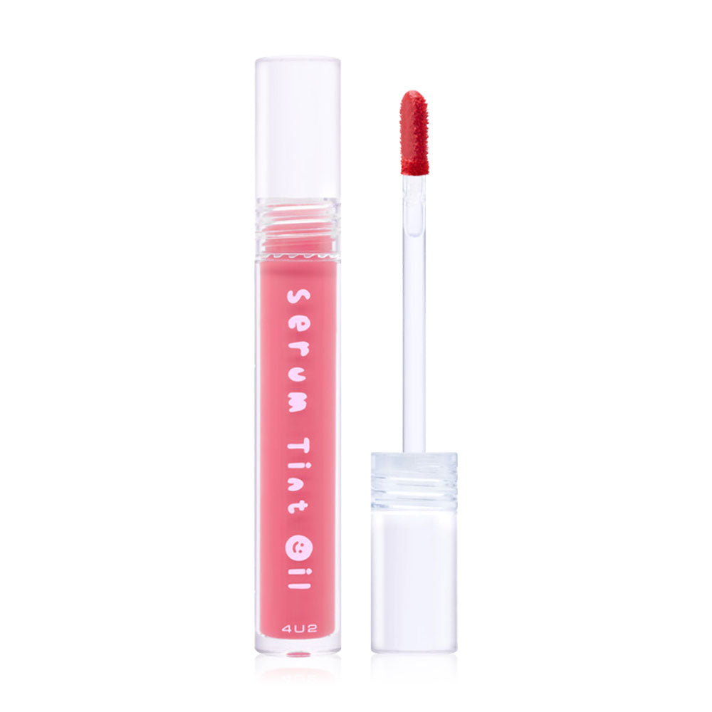 4U2 Lip Tint - Serum Oil #07 Pink Ponytail - Beauty Buddy