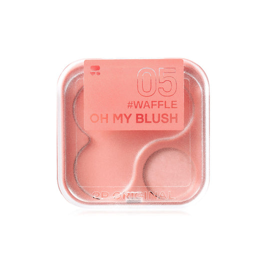 2P Original Blush - Waffle Dust-Free Dual Texture - Beauty Buddy