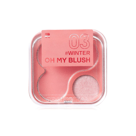 2P Original Blush - #03 Winter Dust with Matt and Shimmer Textures - Beauty Buddy