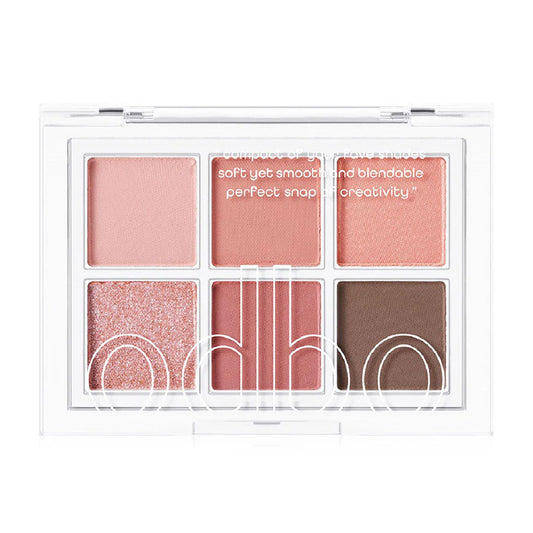 ODBO Eyeshadow Palette - 6 Shades for Easy Blending - Beauty Buddy