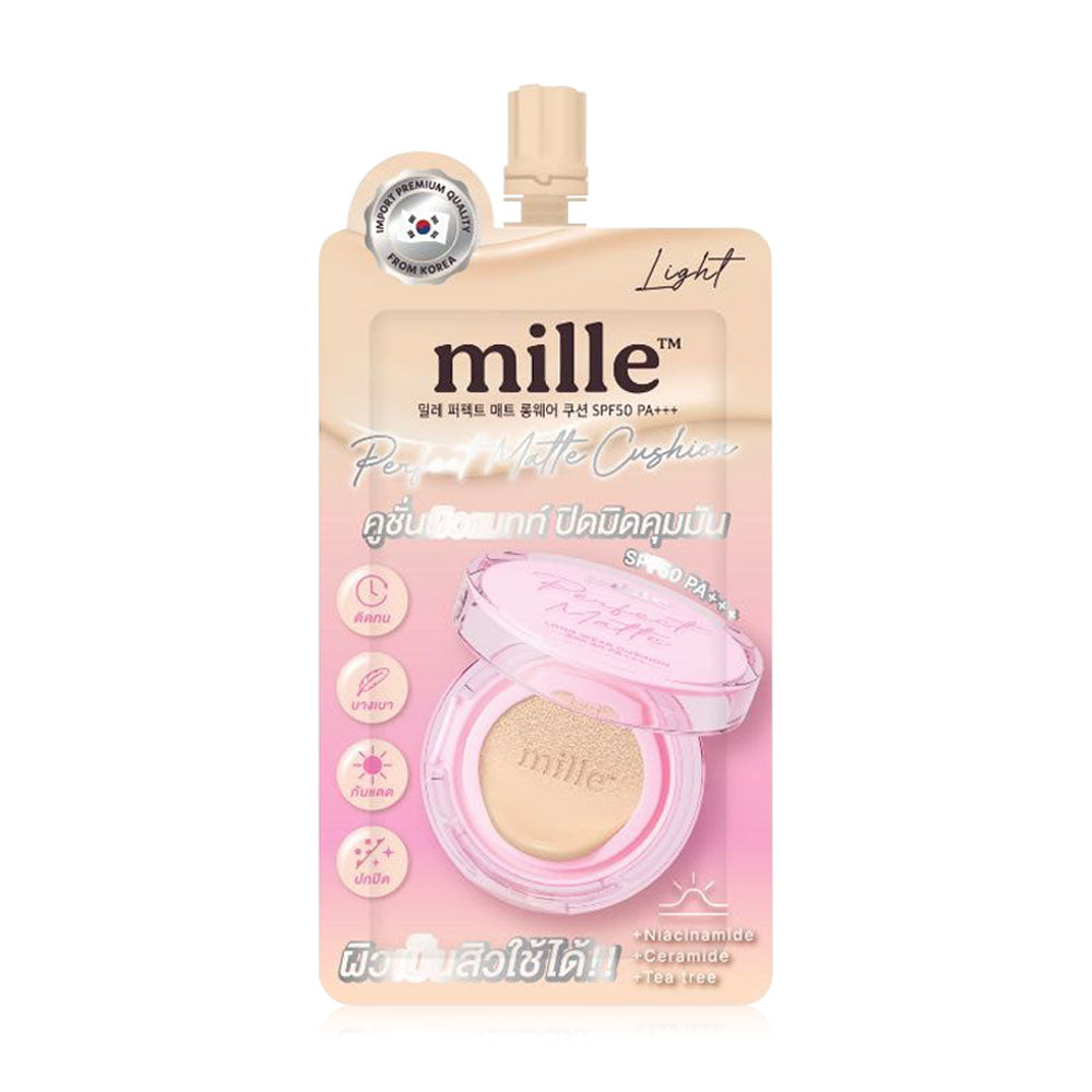 Mille Cushion Foundation - SPF50 PA+++ for Flawless Skin