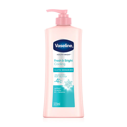 Vaseline Body Lotion - Healthy Bright Cooling Formula 320ml - Beauty Buddy