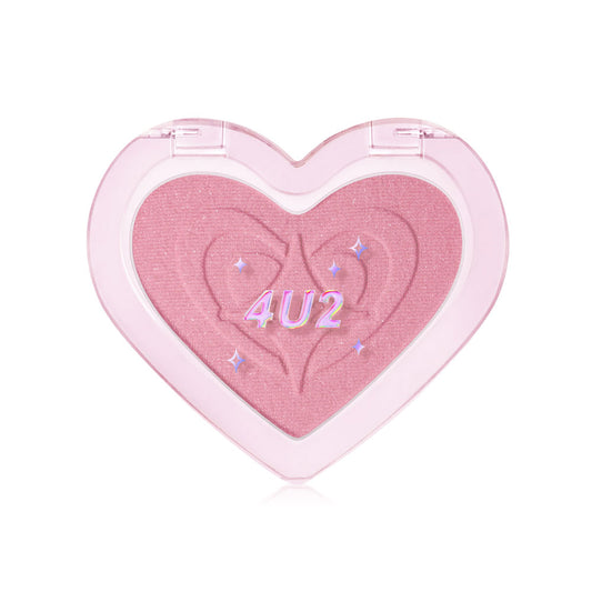 4U2 Heart Blush - #04 Sparkling Club Formula - Beauty Buddy