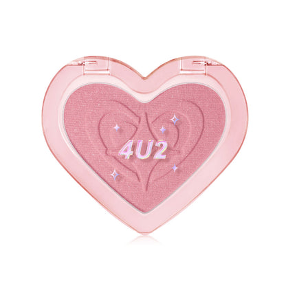 4U2 Blush - Heart #09 To Be Happy - Beauty Buddy