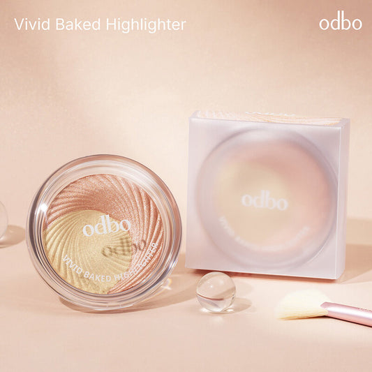 ODBO Highlighter - Vivid Baked Formula #03 - Beauty Buddy