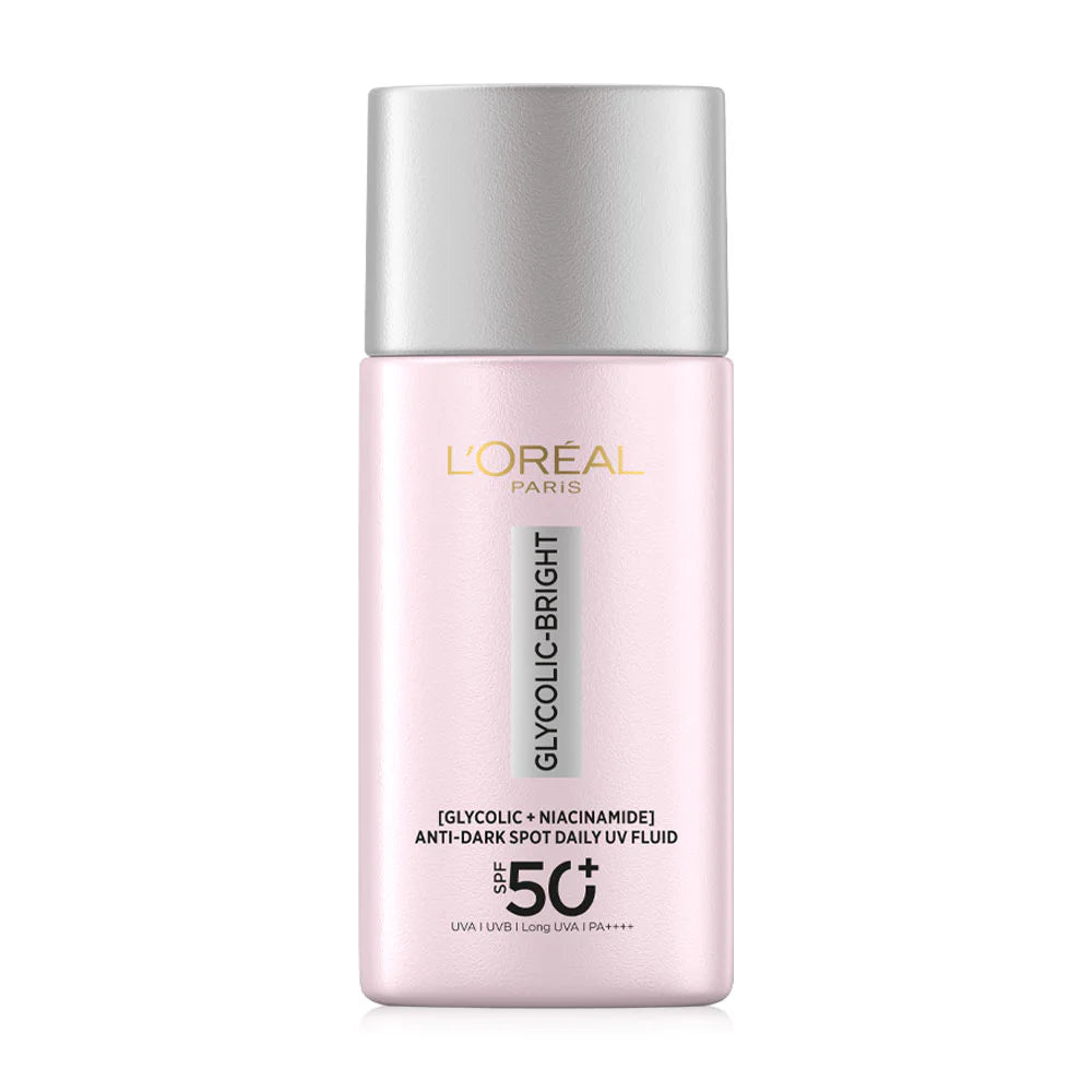 L'OrŽal Paris Glycolic-Bright Anti-Dark Spot Daily UV Fluid SPF50+ 50ml
