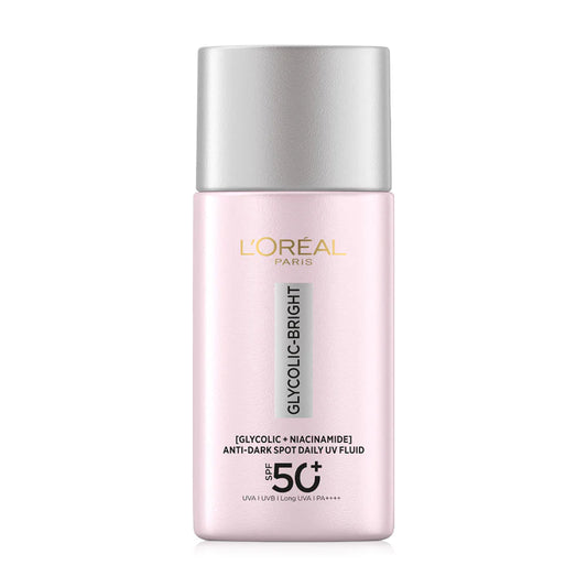 L'OrŽal Paris Glycolic-Bright Anti-Dark Spot Daily UV Fluid SPF50+ 50ml