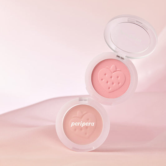Peripera Blush - Pure Blushed Sunshine Soft Berry - Beauty Buddy