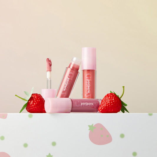 Peripera Ink Glasting Lip Gloss - Soft Berry 4.5ml - Beauty Buddy