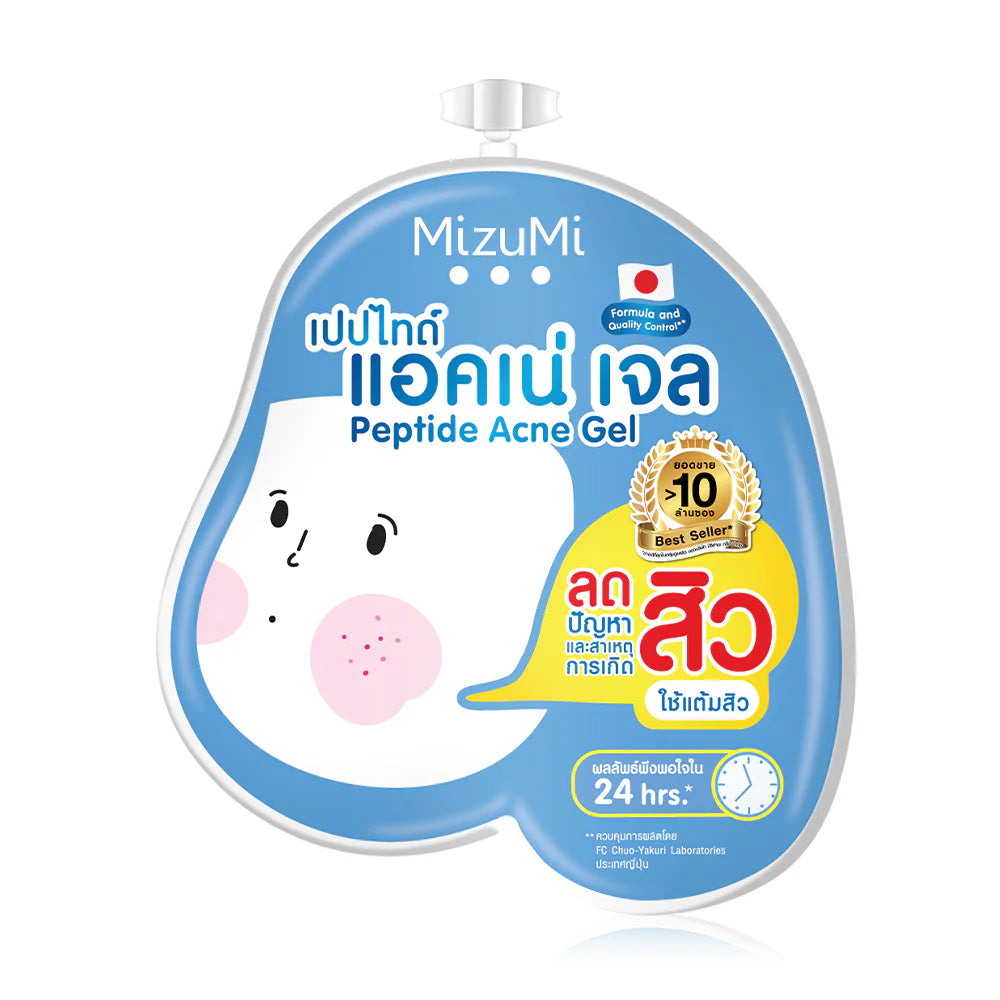MizuMi Acne Gel - Peptide Formula for Quick Relief
