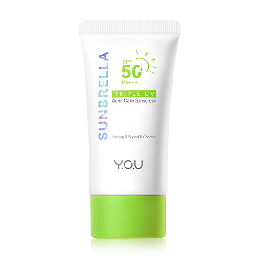 Y.O.U Sunscreen - Triple UV Acne Care SPF50+ PA+++ - Beauty Buddy