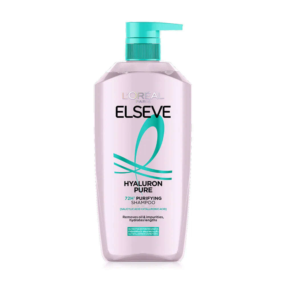 L'Oreal Paris Elseve Hyaluron Pure 72H Purifying Shampoo 400ml