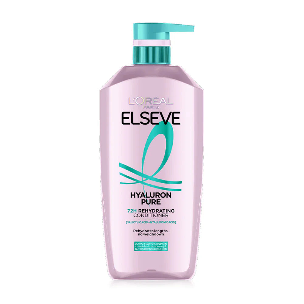 L'Oreal Paris Elseve Hyaluron Pure 72H Rehydrating Conditioner 375ml