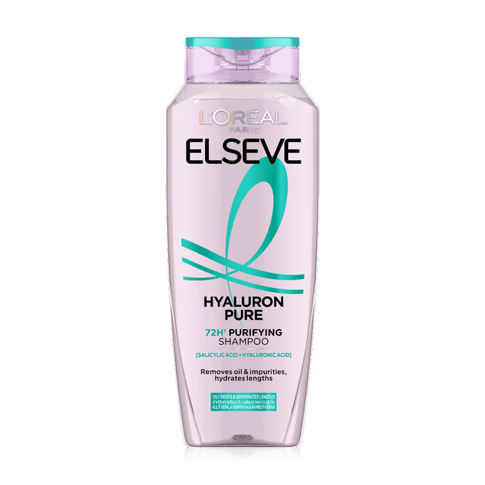 L'Oreal Paris Elseve Hyaluron Pure 72H Purifying Shampoo 280ml