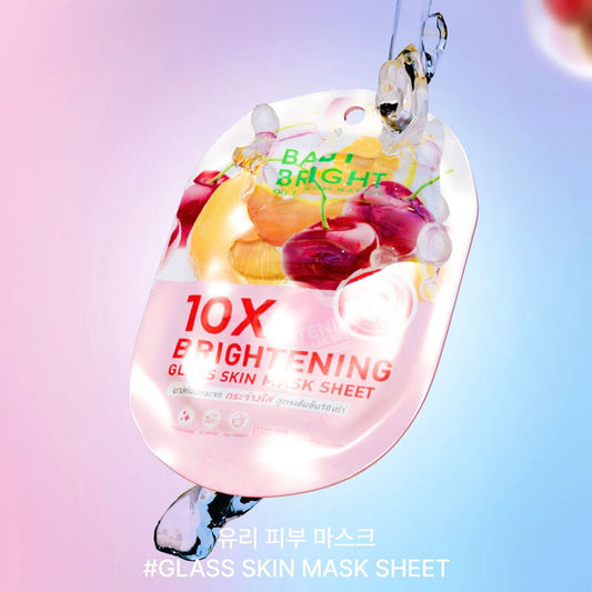 Baby Bright Facial Mask Sheet - 10X Brightening Glass Skin - Beauty Buddy