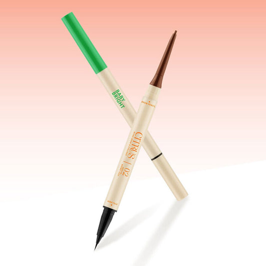 Baby Bright Eyebrow Pencil & Eyeliner - Tarocco Brown - Beauty Buddy