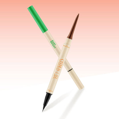 Baby Bright Eyebrow Pencil & Eyeliner - Ash Brown Pomelo - Beauty Buddy