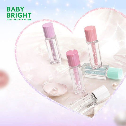 Baby Bright Liquid Eyeshadow - Ocean Eye Glitter #01 White Pearl - Beauty Buddy