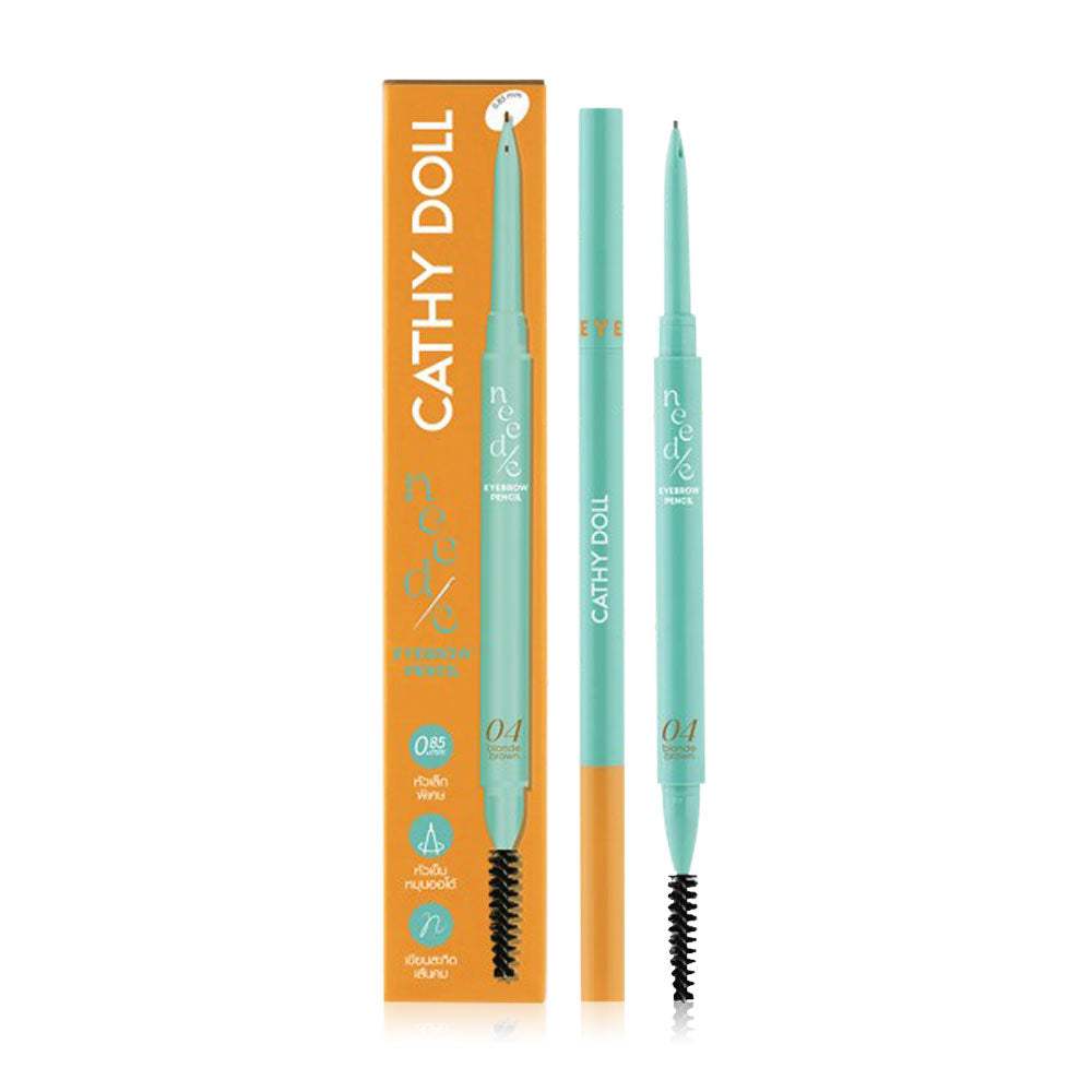 Cathy Doll Eyebrow Pencil - #04 Blonde Brown Automatic 0.028g - Beauty Buddy