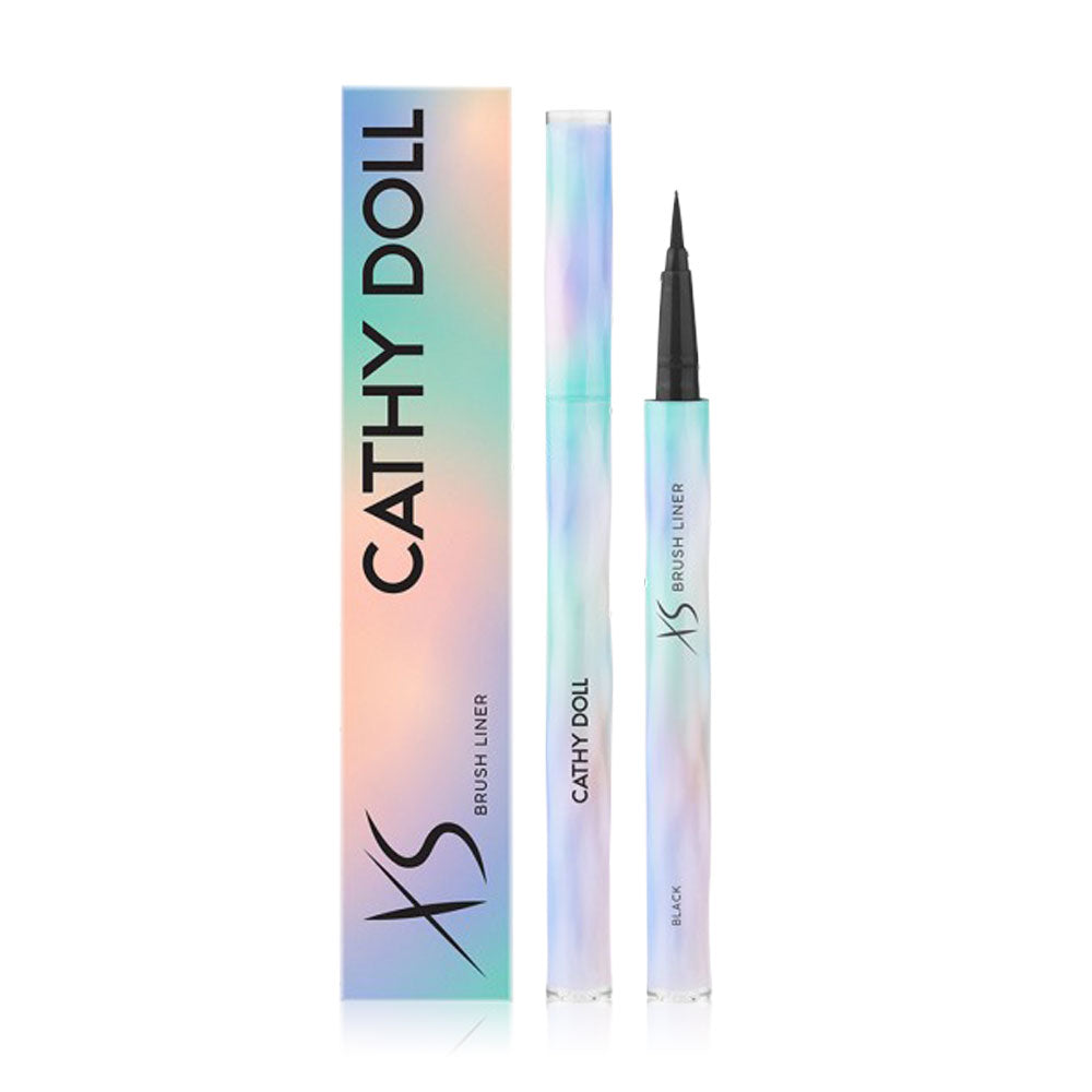 Cathy Doll Brush Liner - Waterproof Black Eyeliner 0.6ml - Beauty Buddy