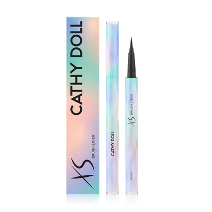 Cathy Doll Brush Liner - Waterproof Black Eyeliner 0.6ml - Beauty Buddy
