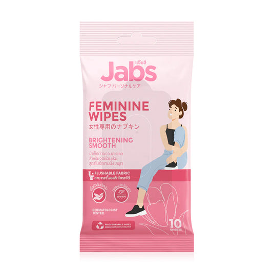 Jabs Feminine Wipes 10 Sheets