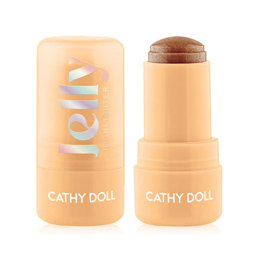Cathy Doll Jelly Highlighter - Grid Gold Shimmer Stick - Beauty Buddy
