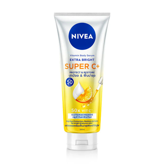 NIVEA Vitamin Serum - Extra Bright C+ with SPF50/PA+++ - Beauty Buddy