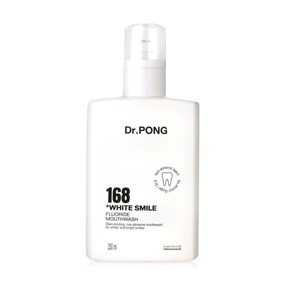 Dr.PONG Mouthwash - Whitening Smile with Fluoride 250ml - Beauty Buddy