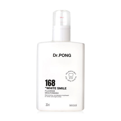 Dr.PONG Mouthwash - Whitening Smile with Fluoride 250ml - Beauty Buddy