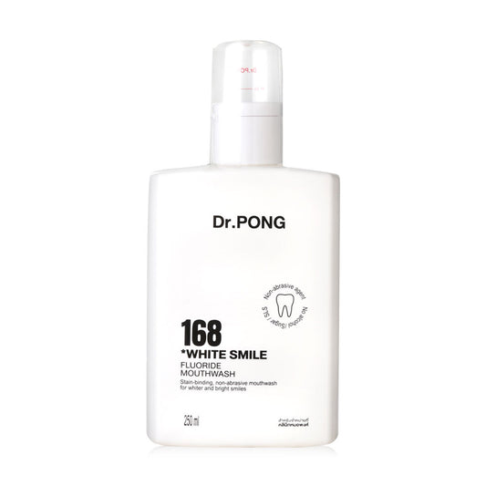 Dr.PONG Mouthwash - Whitening Smile with Fluoride 250ml - Beauty Buddy