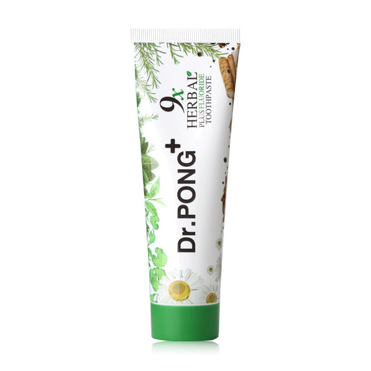 Dr.PONG Toothpaste - 9X Herbal Plus Fluoride Formula - Beauty Buddy