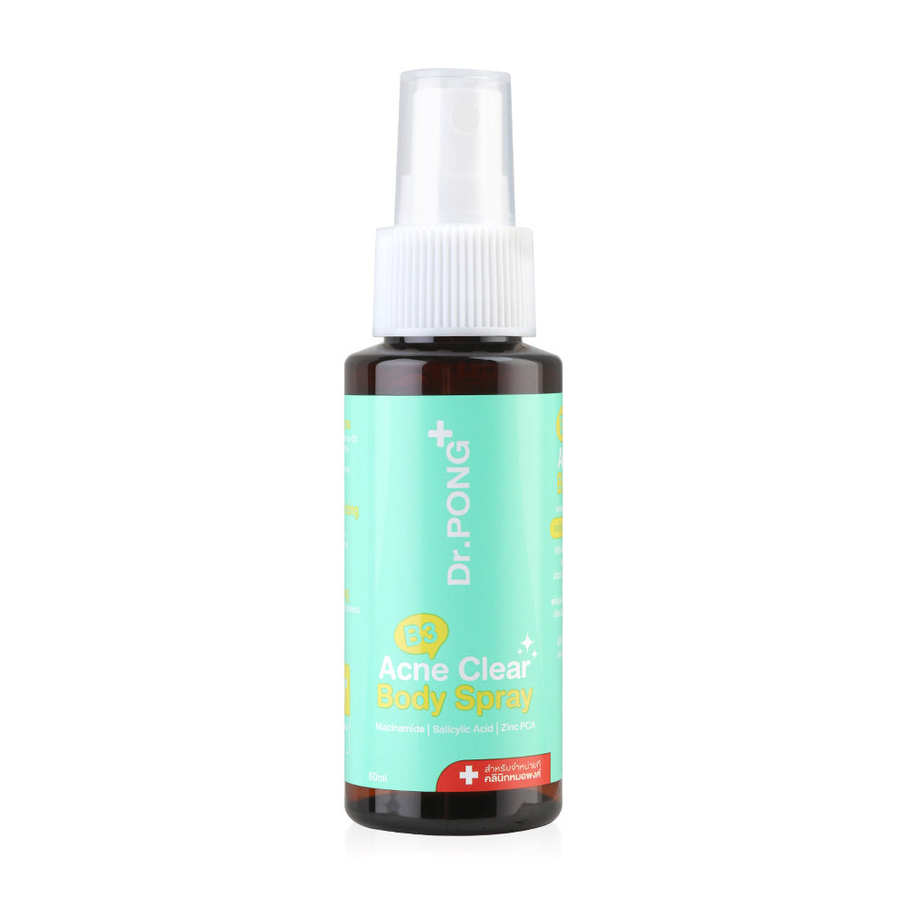 Dr.PONG Body Spray - B3 Acne Clear Formula - Beauty Buddy