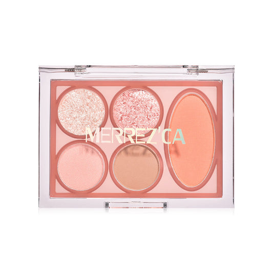 Merrezca Eye & Cheek Color Palette - #01 Tell Me You Love Me - Beauty Buddy