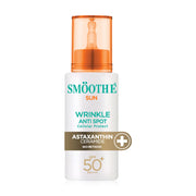 Smooth E Sun Wrinkle Anti Spot Cellular Protect Astaxanthin Ceramide Bio-Retinoid SPF 50+ PA+++ Physical Sunscreen 30g