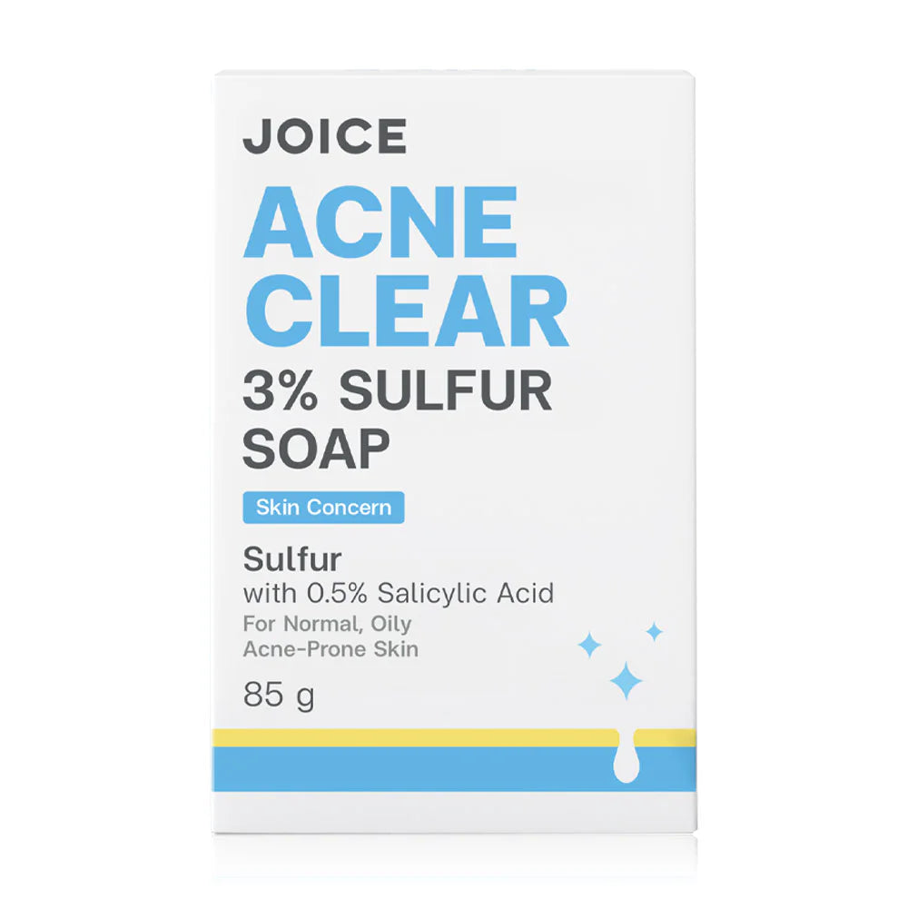 JOICE Acne Clear 3% Sulfur Soap 85g