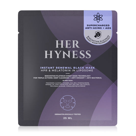 HER HYNESS Instant Renewal Black Mask 25ml
