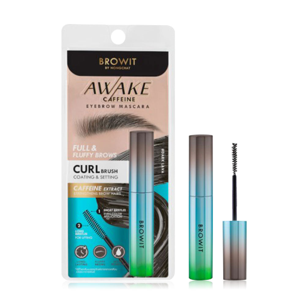 Browit Eyebrow Mascara - Caffeine Dark Lava Formula