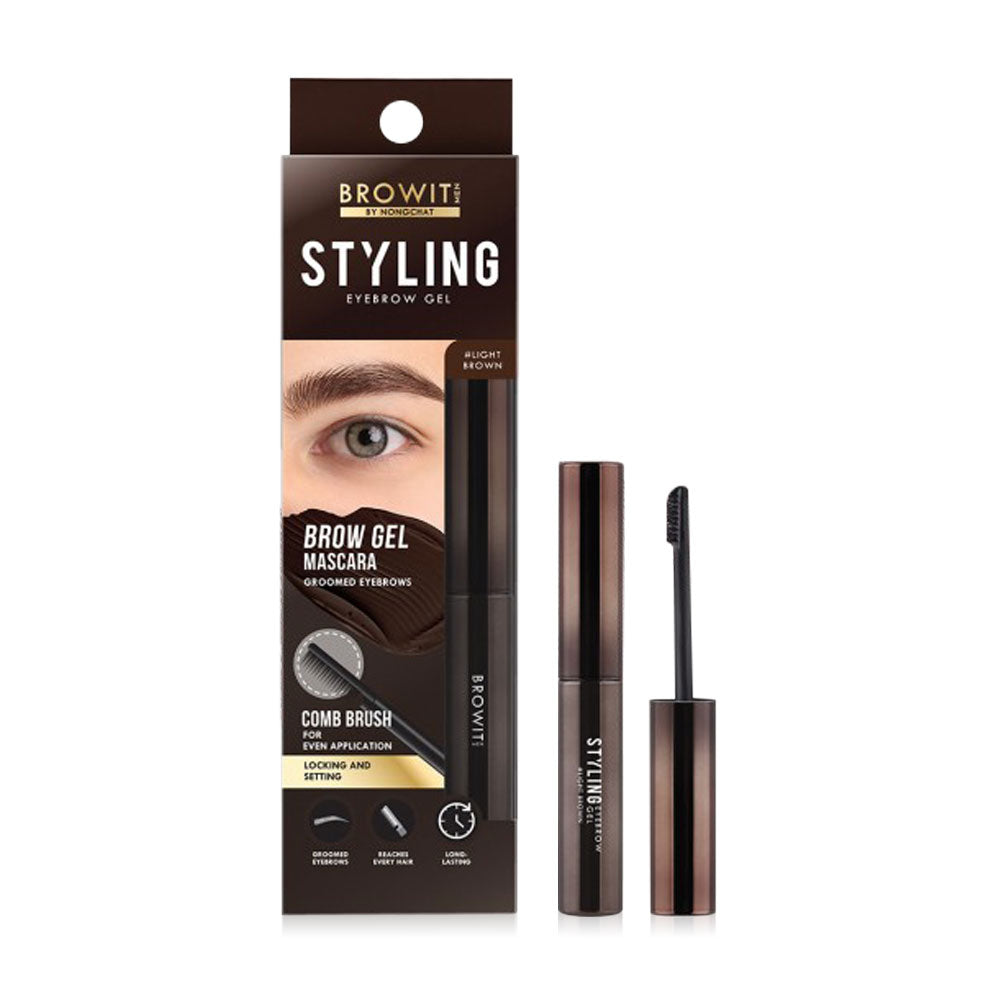 Browit Eyebrow Gel - Light Brown Styling Formula