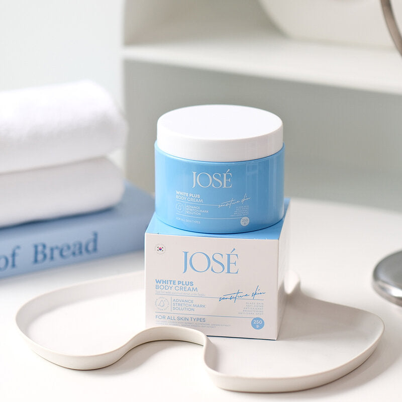 JOSE White Plus Body Cream 250g x 3pcs